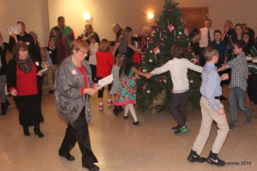 Dancing around the tree